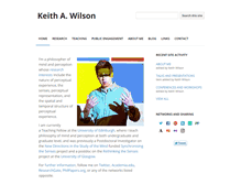 Tablet Screenshot of keithwilson.org.uk