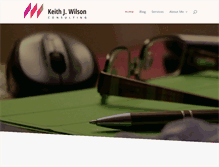 Tablet Screenshot of keithwilson.org
